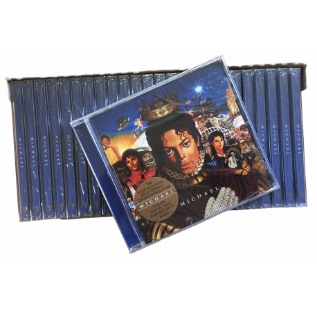 LOT 25 CD MICHAEL JACKSON ALBUM "MICHAEL" 2010 NEUF SOUS BLISTER