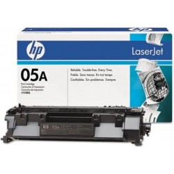 Toner NOIR HP ORIGINAL POUR HP LASERJET P2035 P2055 HP 05A CE505A