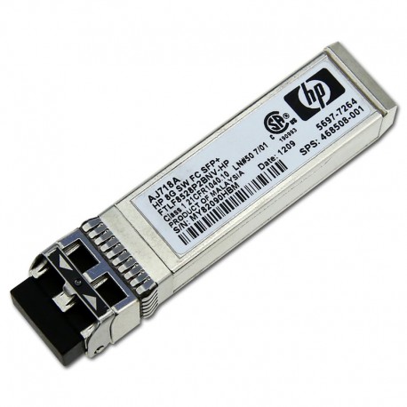 Transceiver HP AJ718A SFP +8Gb/s module Ã©metteur-rÃ©cepteur de rÃ©seau 150m
