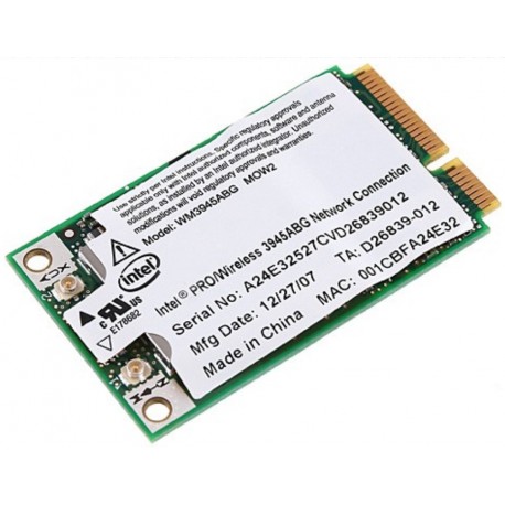 CARTE WIFI MINI-PCI EXPRESS WM3945ABG MOW2 INTEL PRO WIRELESS 3945ABG