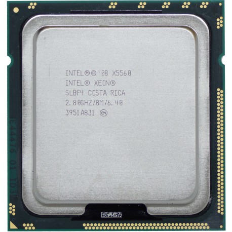 CPU Intel Xeon X5560 Quad core 2.80 Ghz 8 Mo 1333Mhz LGA 1366 SLBF4