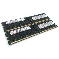 KIT MEMOIRE 8 GO DDR2 IBM HYNIX 2x4 Go 667 MHz DDR2 Pc2-5300p ECC 41Y2768