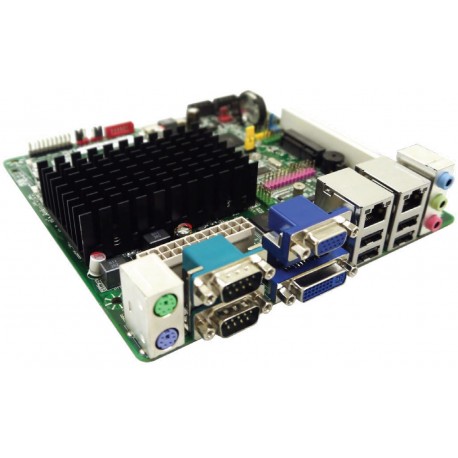 CM Mini-ITX MITAC PD12TI (Intel D2550MUD2) Atom D2500, Dual LAN COM RS232 DVI VGA