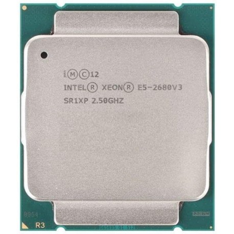 Intel Xeon E5-2680 v3 2.5 GHz 12 Core 30 Mo LGA 2011 SR1XP